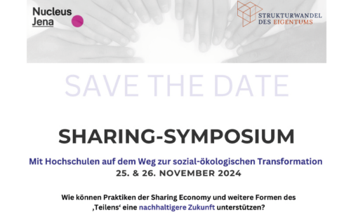 Sharing-Symposium „Mit Hochschulen auf dem Weg zur sozial-ökologischen Transformation“